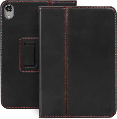 Casemade Real Leather Case Compatible with iPad 11th Gen A16 2025 / 10th Gen (2022) - Full-Grain Leather Cover, Auto Sleep/Wake, Dual Stand Position (Tan) in Kuwait