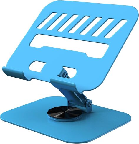 Metal Tablet Stand Holder Adjustable for iPad Kindle Tab, Black in Saudi Arabia