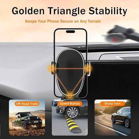 Car Phone Holder for Mazda CX5 (2021-2025,10.25" Screen Only), 360 Phone Holder Rotating, Hands Free Mobile Holder, Car Mount for iPhone, Samsung & Android, with Storage Box, CX-5 Interior Accessories in Saudi Arabia