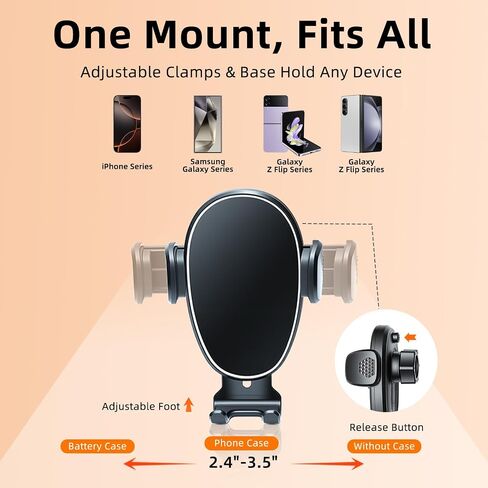 Car Phone Holder for Mazda CX5 (2021-2025,10.25" Screen Only), 360 Phone Holder Rotating, Hands Free Mobile Holder, Car Mount for iPhone, Samsung & Android, with Storage Box, CX-5 Interior Accessories in Saudi Arabia