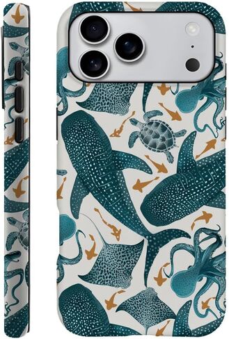 DAIZAG Case Compatible with iPhone 17 Pro Max,Fit Shockproof Cover for Women Girls,Pink Orange Sun Moon Faces in Saudi Arabia