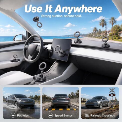 Strongest Magnetic Car Phone Holders for MagSafe, Car Phone Mount in Saudi Arabia
