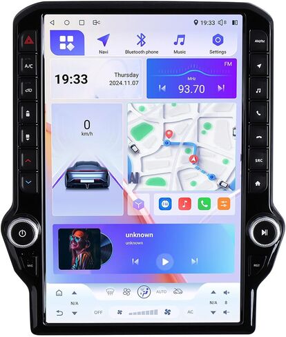 14.5" Qualcomm Radio for Dodge RAM 1500/2500/3500 2013-2018 for Auto AC in Saudi Arabia
