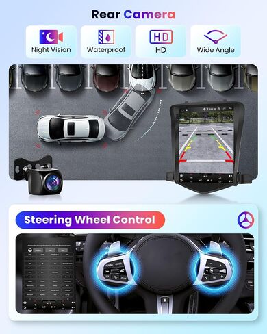 Rimoody 8Core 4G+64G Car Stereo for Chevrolet Chevy Cruze J300 2009-2014 in Saudi Arabia