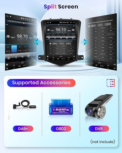 Rimoody 8Core 4G+64G Car Stereo for Chevrolet Chevy Cruze J300 2009-2014 in Saudi Arabia