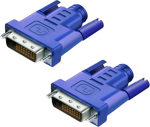 جديد DVI 4K 3840x2160@60 هرتز، شاشة عرض بطاقة الرسومات GPU، محول DVI Dummy Plug مناسب بدون رأس - 2560x1600@60 هرتز، 1920X1080@60/120 هرتز (DVI-4K-60 هرتز-2 حزمة) in Kuwait
