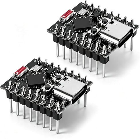 2-Pack Pre-Soldered ESP32 C3 Supermini Development Board with Headers, 32-Bit RISC-V Single-Core Processor 160MHz, WiFi 4 Bluetooth 5.0 LE Module for Low-Power IoT Projects in Saudi Arabia