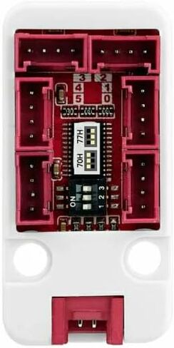 M5Stack I2C Hub 1 to 6 Expansion Unit v2.1 with DIP Switch for I2C Address Switching, PCA9548A, 6 Port in Saudi Arabia