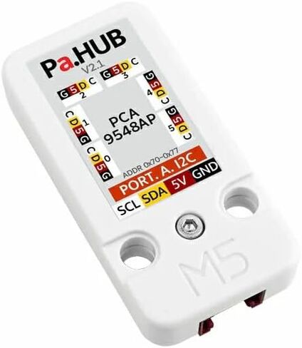 M5Stack I2C Hub 1 to 6 Expansion Unit v2.1 with DIP Switch for I2C Address Switching, PCA9548A, 6 Port in Saudi Arabia