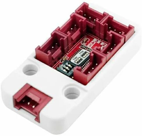 M5Stack I2C Hub 1 to 6 Expansion Unit v2.1 with DIP Switch for I2C Address Switching, PCA9548A, 6 Port in Saudi Arabia