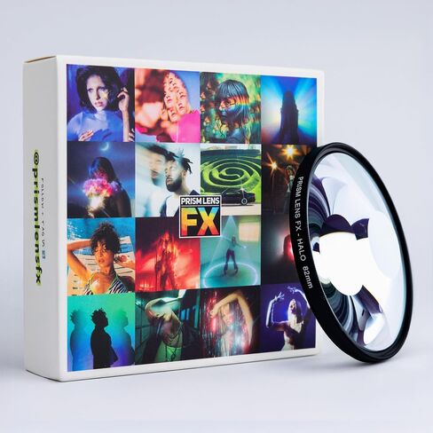 Prism Lens FX Halo FX Filter | Full Strength | 58mm Circular Threaded | Blurs & Refracts the Outer Edges of Your Frame | Creates a Stylized Halo While Keeping the Center Sharp! in Saudi Arabia