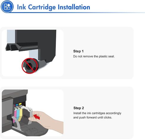 LC506 LC506XL Ink Cartridges for Brother Printer MFC-J4355DW MFC-J4555DW in Saudi Arabia