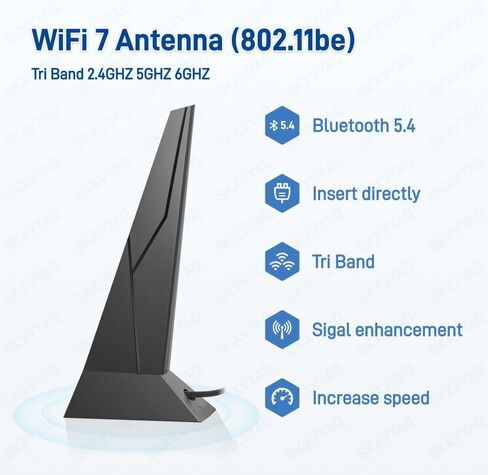 for MSI WiFi 7 Antenna 5.8Gbps Magnetic Base Gaming PC EZ-Plug Interface in Saudi Arabia