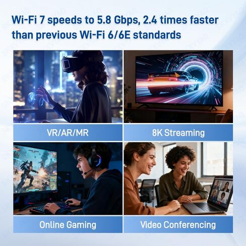 for MSI WiFi 7 Antenna 5.8Gbps Magnetic Base Gaming PC EZ-Plug Interface in Saudi Arabia