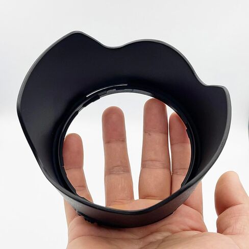 HB-74 Lens Hood for Nikon AF-S 24-70mm f/2.8E ED VR, Professional Petal Hood for Anti-Glare & Front Element Protection in Saudi Arabia