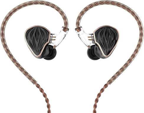 Hidizs MS3 in-Ear Monitors, 2BA+1DD Hybrid IEM Wired Earphones, Includes 3 Pneumatic Tuning Filters - Exclusive Adjustable Soundstage for Instruments, Detachable Cable for Audiophile/Musician 4.4 mm in Saudi Arabia