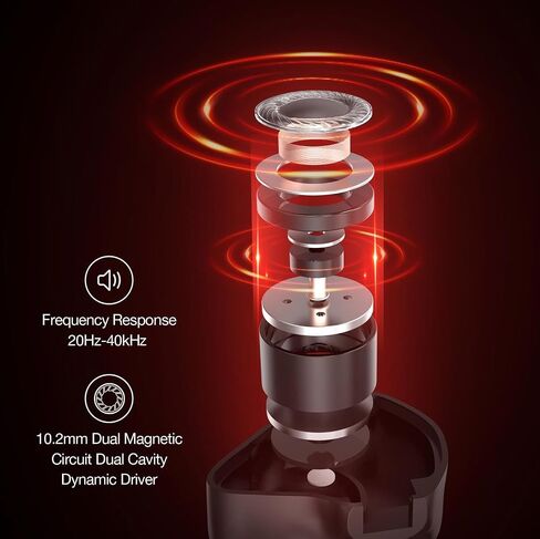 Hidizs MS3 in-Ear Monitors, 2BA+1DD Hybrid IEM Wired Earphones, Includes 3 Pneumatic Tuning Filters - Exclusive Adjustable Soundstage for Instruments, Detachable Cable for Audiophile/Musician 4.4 mm in Saudi Arabia
