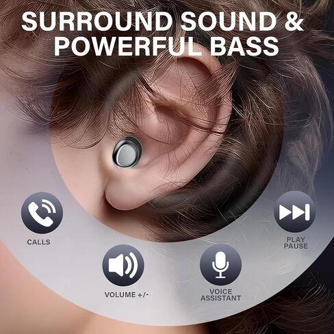 Wireless Earbuds, 40dB Noise Cancelling Wireless Bluetooth 5.4 Headphones in Kuwait
