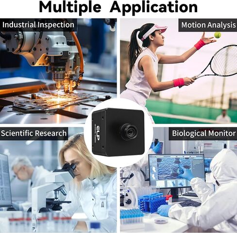 5K USB3.0 Industrial Camera,20MP 5120x3840 High Resolution Webcam,85° HFOV No Distortion Lens,Support USB3.0/2.0 High Speed Transmission,Plug&Play for Windows Linux Mac Android System in Saudi Arabia