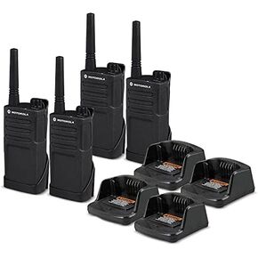 4 x Motorola RMM2050 On-Site 2-Way Radio (RMM2050) - 4 Pack Bundle