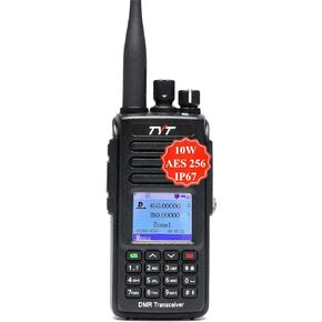 TYT MD-UV390 Plus 10W Digital Two Way Radio Waterproof IP67 Walkie Talkie with AES256 Encryption Dual Band DMR