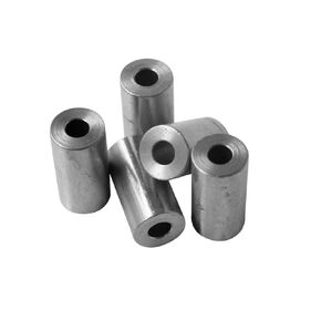 Steel Spacer 3/4" OD x 5/16" ID, Round Spacer Unthreaded Standoff Bushing Plain Finish, Fits Screws, Bolts 5/16" or M8, Metal Spacers Online (1-1/2" Length, 2 Pack)