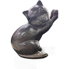 Cat Door Stopper, Cast Iron Doorstop Cute Bookends Decorative Figurines Atop Paperweight Statues Antique Decor Metal for Lover Gifts, Vintage Room, Garden, Heavy Door, Gift Ideas(Cat Statue)