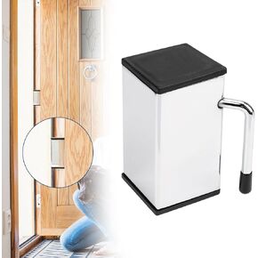 Door Stopper - Pocket Size and Mobile - Heavy Duty Hinge Door Stop - Fit for Firemen, Movers, Hotels & Stores - Easy to Use - Children & Pets Safety Hanging Door Hinge Stoppers