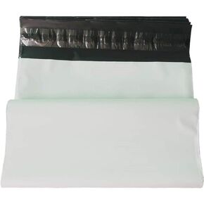 11 X 15.2 Inch White Poly Mailers, Self-Sealing Shipping Envelopes Plastic Mailing Bags 25 Pcs
