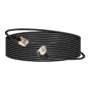 SinLoon 16.4FT 90 Degree UP Angle Cat8 Ethernet Cable, High Speed 40Gbps 2000Mhz Network Cord, with Gold Plated Plug SFTP Wires CAT8 RJ45 Connector Gaming LAN Cable,for PC, Router (UP 16.4FT)