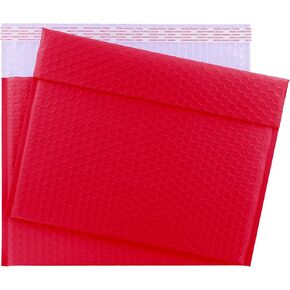DGSLTENV 13x10 بوصة بريد فقاعي أحمر بفتحة جانبية (25 حزمة) in Kuwait