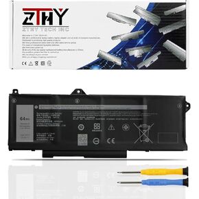 ZTHY GRT01 64Wh 4-Cell Laptop Battery Compatible with Dell Latitude 5421 5431 5521 5531 Precision 3470 3561 3571 3581 Mobile Workstation Alienware m17 R5 AMD Gaming Series 00P3TJ 0P3TJ 0R05P0 05RGW