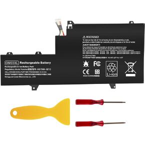 Futurebatt OM03XL HSTNN-IB7O 863167-171 Laptop Battery Compatible with HP EliteBook x360 1030 G2 Series Notebook.HP OM03XL 3057XL 863167-1B1 863167-171 863280-855 HSN-I04C HSTNN-IB70 HSTNN-IB7O