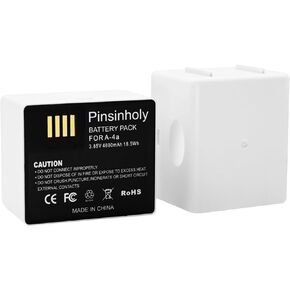 2-Pack A-4a Batteries Compatible with Arlo Ultra, Arlo Ultra 2, Arlo Pro 3, Arlo Pro 4, Arlo Pro 5S 2K Camera VMA5400, Battery for VMC4040P VMS5240 VMC5040 VMC4350P VMS4240P VMC4060P