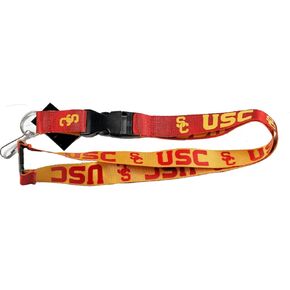 Aminco NCAA USC Trojans Reversible Lanyard