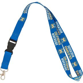 Desert Cactus University of California Riverside Lanyard Keychain Car Keys College ID Badge Holder Detachable Breakaway Snap Buckle (Lanyard 1 New Branding)