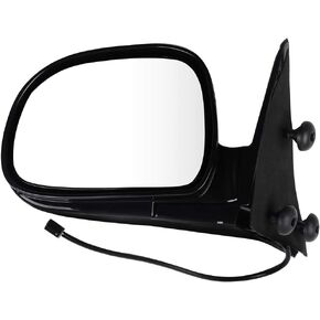 SCITOO Driver Side Mirror Fit Compatible with 1995-1997 for Chevy Blazer S10 for Chevy S10 Pickup 1995-1997 for GMC Jimmy S-15 for GMC S-15 Sonoma 1997 for Isuzu Hombre Manual Folding Power Adjustment