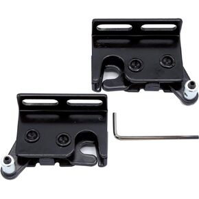 2 Pcs 83515 & 83514 Truck Cap Rotary Latch Compatible with Leer 100XL, XR, XQ, 180XL 700 tonneau, Driver Side and Passenger Side, Truck Cap Rotary Latch