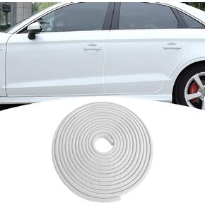 Pack-1 Car Door Edge Guards, Car Door Anti-Collision Strip, 32.8 Ft U Shape Car Door Edge Protection, Car Door Edge Invisible Anti-Scratch Strip (Black)