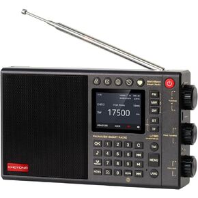 Portable Digital Internet Radio AM/FM, Longwave & Shortwave Radio with SSB (Single Side Band) Reception Supports WiFi Bluetooth, TF Card Smart Radio