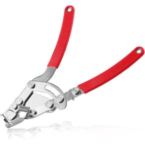 LEONTOOL Bike Brake Cable Puller Pliers, 4th Hand Brake Tool - Bike Cable Puller, Hand Cable Stretcher with Locking Ratchet Professional Brake Shifter Gear Cable Caliper Tension Puller Plier