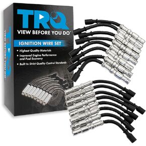TRQ Ignition Spark Plug Wire Kit Set for Mercedes Benz V8 New