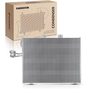 A-Premium A/C Condenser Replace# 3082, 55037618AH - Compatible with 2000-2006 Jeep TJ, Wrangler 2.4L 2.5L 4.0L