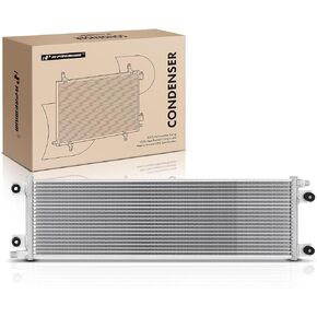 A-Premium Air Conditioning A/C Condenser Compatible with Peterbilt 357, 359, 362, 375, 377, 378, 379