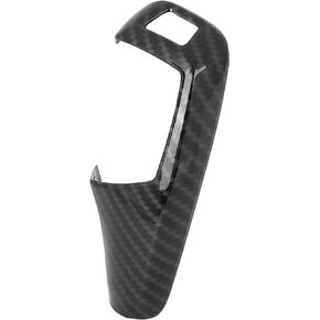 X AUTOHAUX Car Gear Shift Knob Panel Cover Carbon Fiber Pattern Sticker for BMW 228i 230i 320i 328d 328i 330e 330i 335i 340i 428i 430i 435i 440i 2013-2020