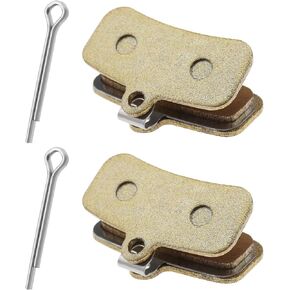 Create idea 2 Pairs Bicycle Disc Brake Pads Compatible with Shimano Saint BR-M810 M820 Zee BR-M640 Disc Brakes Sintered Metal Cycling Components