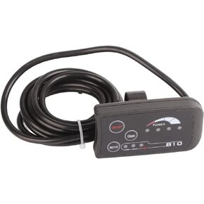 Acouto 810 LED Display for Electric Bike 810 Control Electric Bicycle with 5 Wire Cable Controller Ebike LCD Display Panel Parts