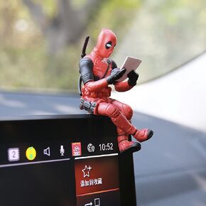 ITUBLE Car Dashboard Decorations Funny Mini Figures Anime Car Accessories Interior for Men Women Car Dash Board Decor Home Office Desk Charm Christmas Ornaments Auto Motorcycle Truck Decoration