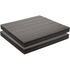 Okuna Outpost 2-Pack Customizable Polyethylene Foam for Packing and Crafts (18x16x1.5 in)