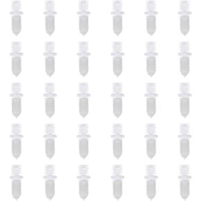30pcs Double End Xmas Tree Retainers Clips Fits for Boat Marine Automotive Trim - 11/32" Stem Diameter